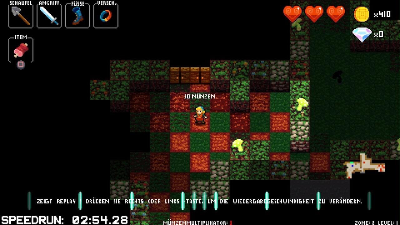Crypt of the Necrodancer Speedrun in under 15 min