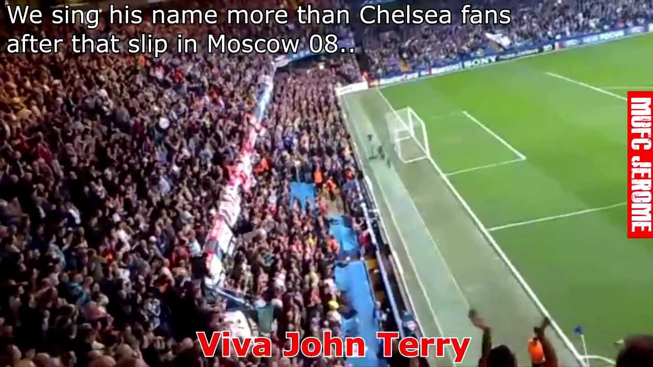 Man Utd Fans Funny Football Chants 2 - Keep singing 6-1 -John Terry -Viva Ronaldo -Newcastle Shit