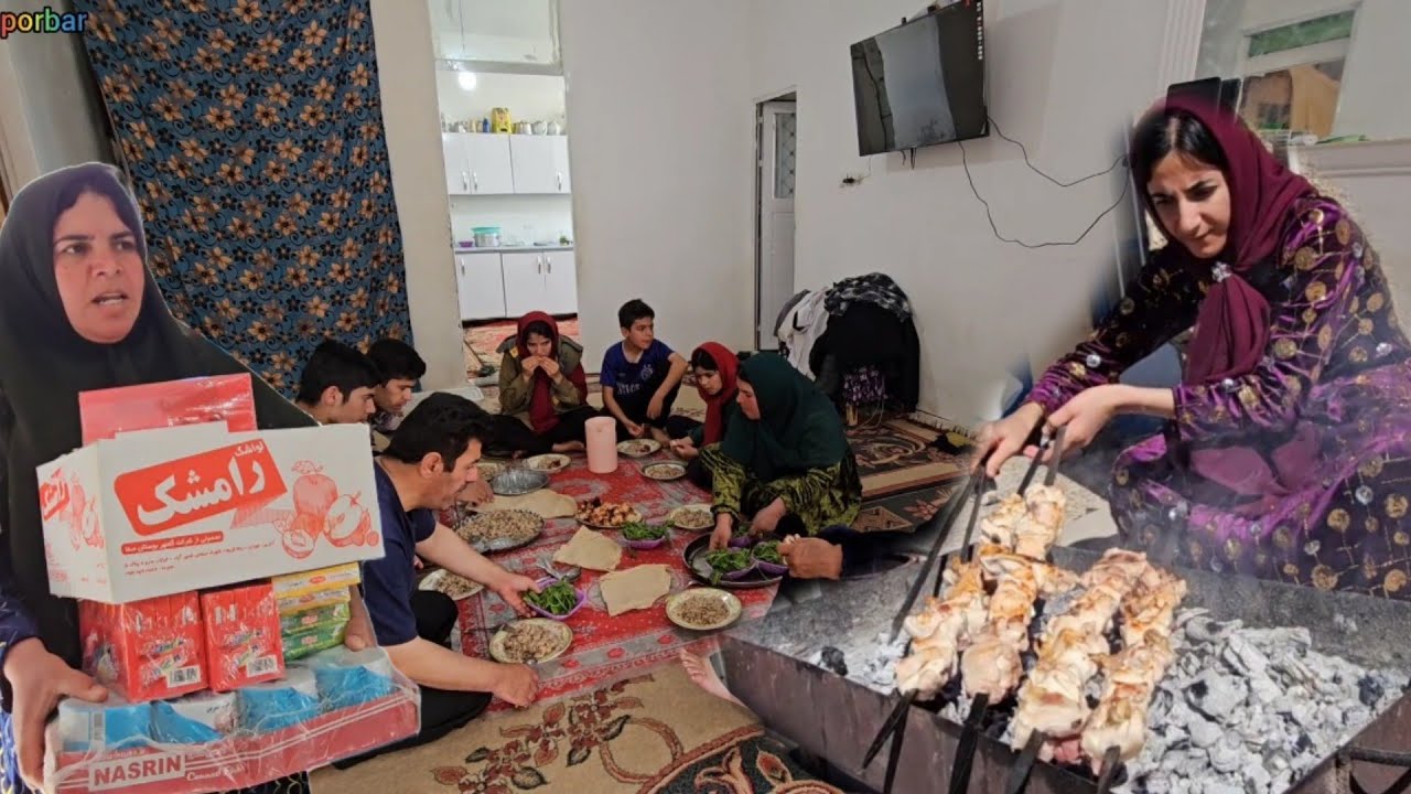 Family Collaboration in Supplying and Organizing the Shop