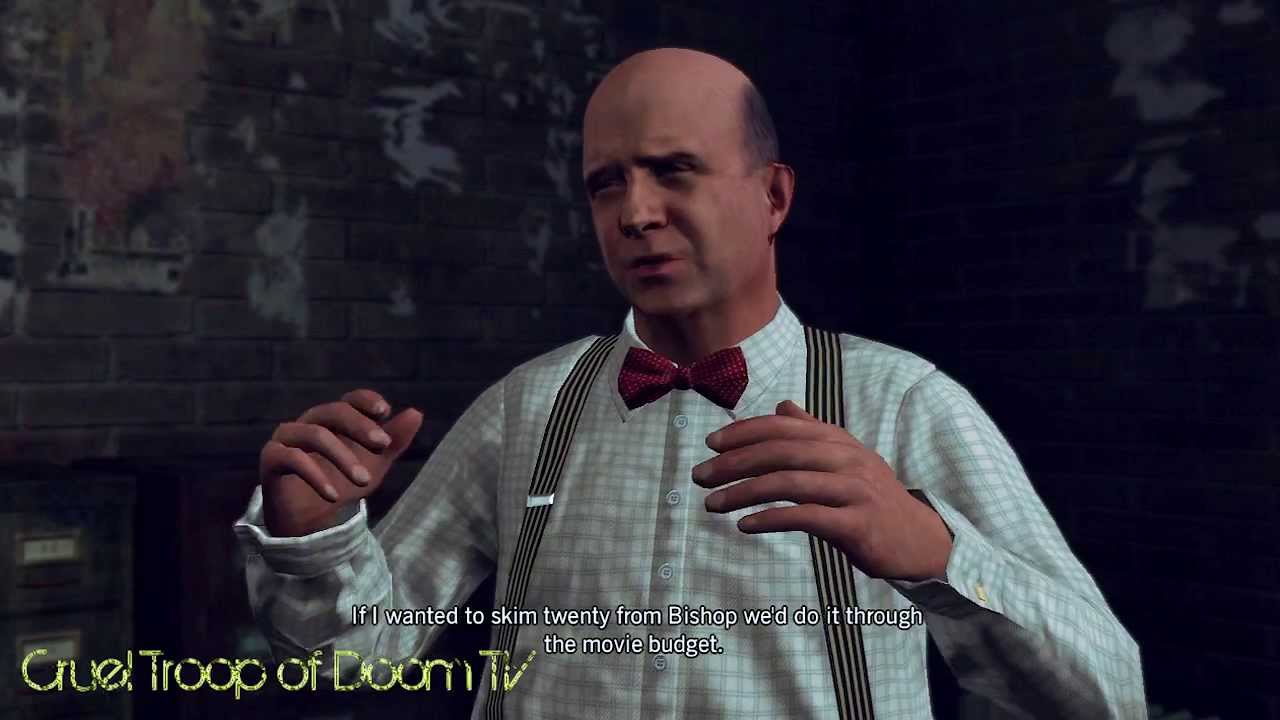 L.A. Noire: Идеальный допрос — Марлон Хопгуд в своей студии [Дело падшего идола]