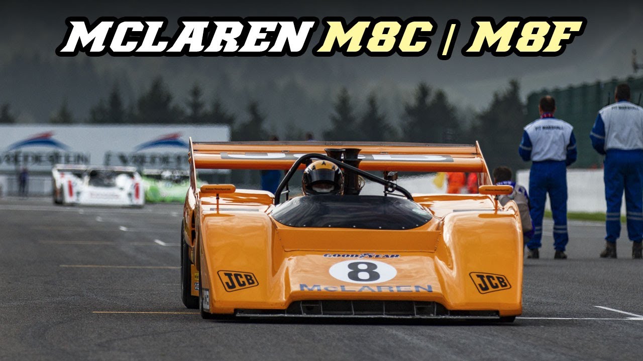 McLaren M8C & M8F CanAm monsters | 8000cc / 740hp