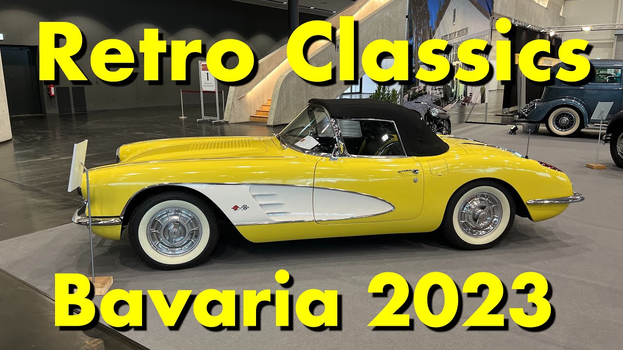 Retro Classics Bavaria 2023   in Nürnberg - Ausklang des Oldtimer-Jahres