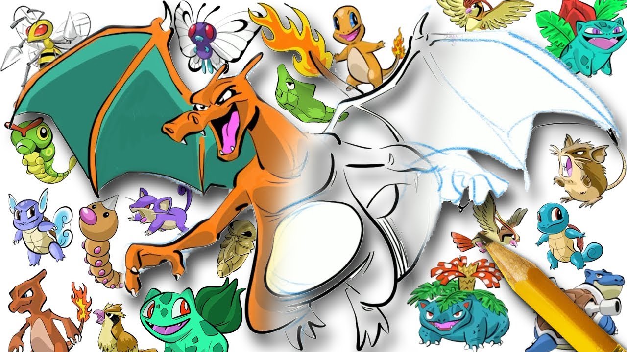 Can I draw EVERY POKÉMON EVER? | Butch Hartman