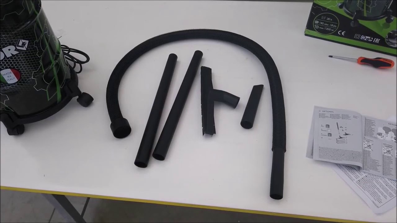 Tuto de montage AgriEuro pour l'aspirateur eau et poussière Lavor Rudy 30 S