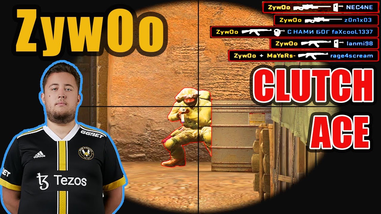 ZywOo Faceit Dust2 POV ~ ACE CLUTCH! // 47 Kills ~ Ace & 2 Quadros & 5 Triples