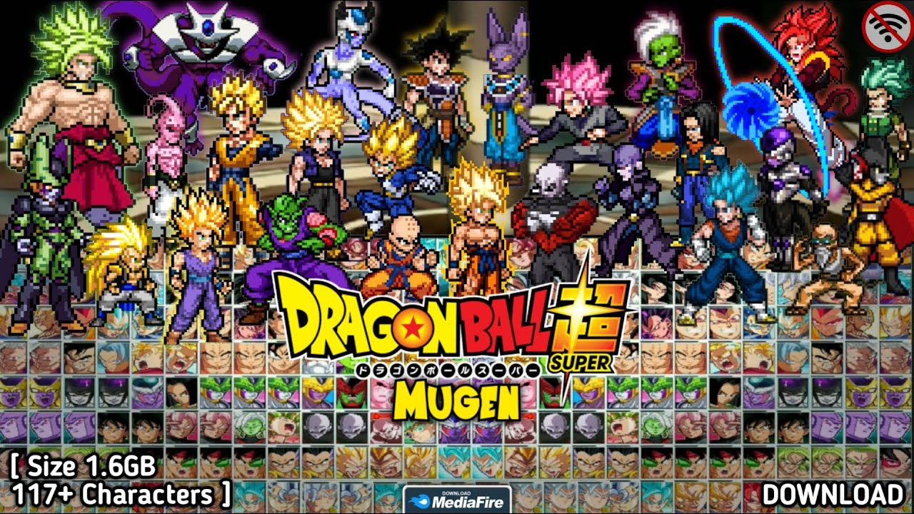 New!! Dragon Ball Super Mugen Android Size 1.6GB Offline 2024