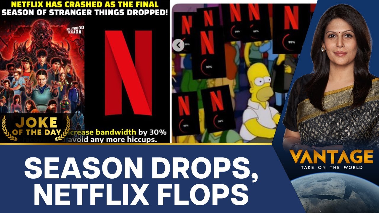 Падение Netflix после выхода нового сезона &laquo;Очень странных дел&raquo; | Vantage с Палки Шармой | N18G