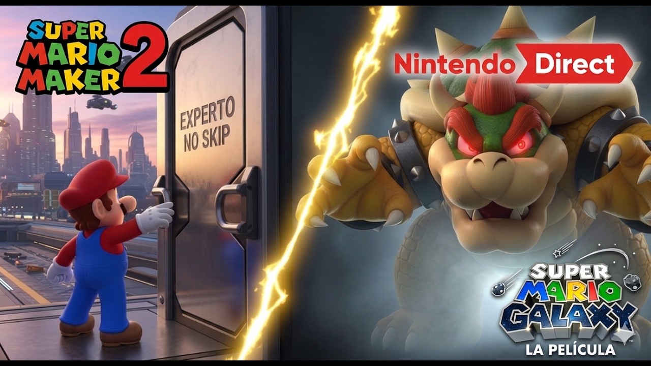 Nintendo Direct y Experto NO SKIP | Super Mario Maker 2