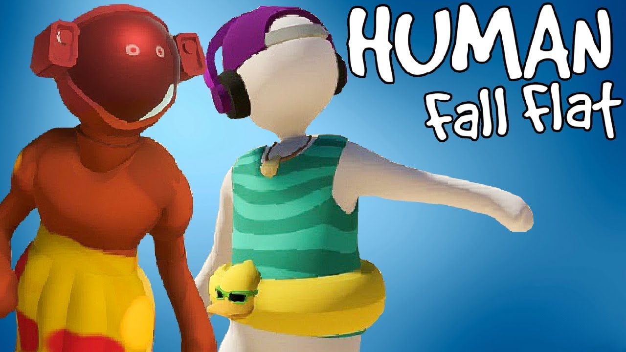 Human Fall Flat - EPIC FAIL AVANTURA!!! (Co op w/ Cerix)