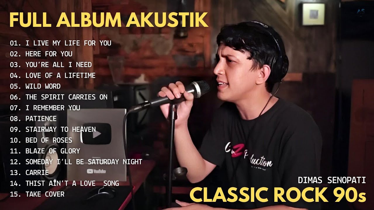 Dimas Senopati - I Live My Life For You I Full Album Akustik Cover Classic Rock Dimas Senopati 2024