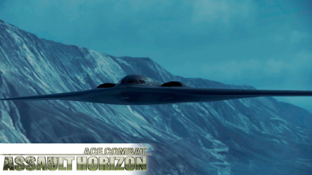 B-2 Spirit Bombing Run - Ace Combat Assault Horizon (4K 60 FPS RTX / NO HUD)