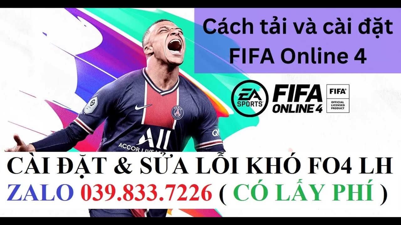 Cách chơi game FIFA ONLINE 4 việt nam khi ở nước ngoài