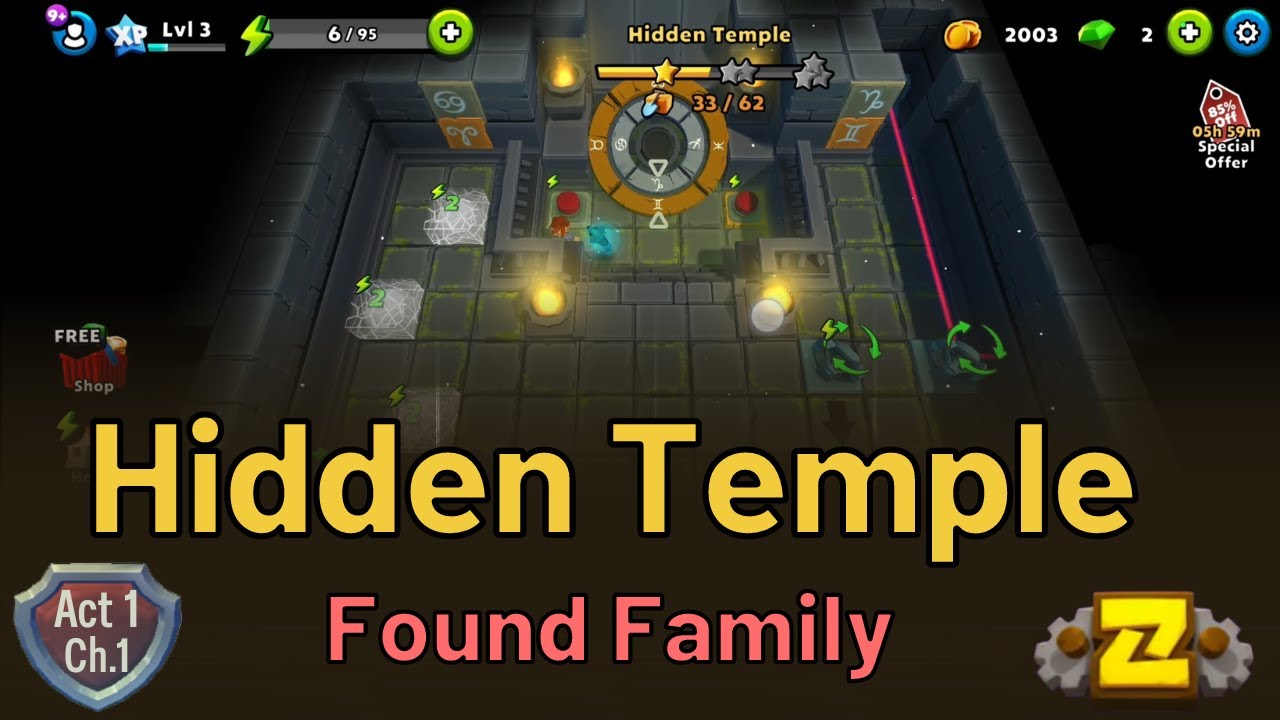 Hidden Temple - #5 Found Family - Puzzle Adventure
