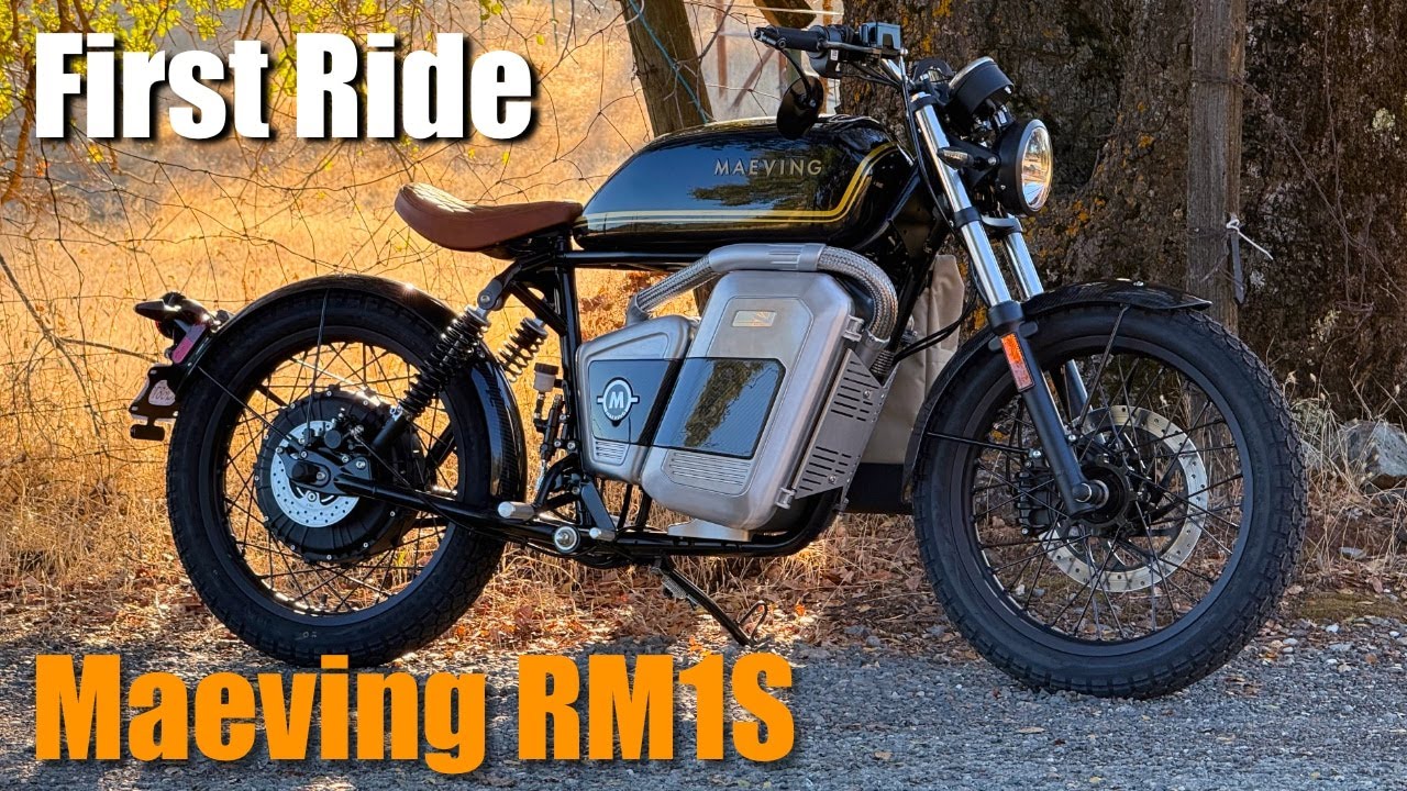 Maeving RM1S First Ride