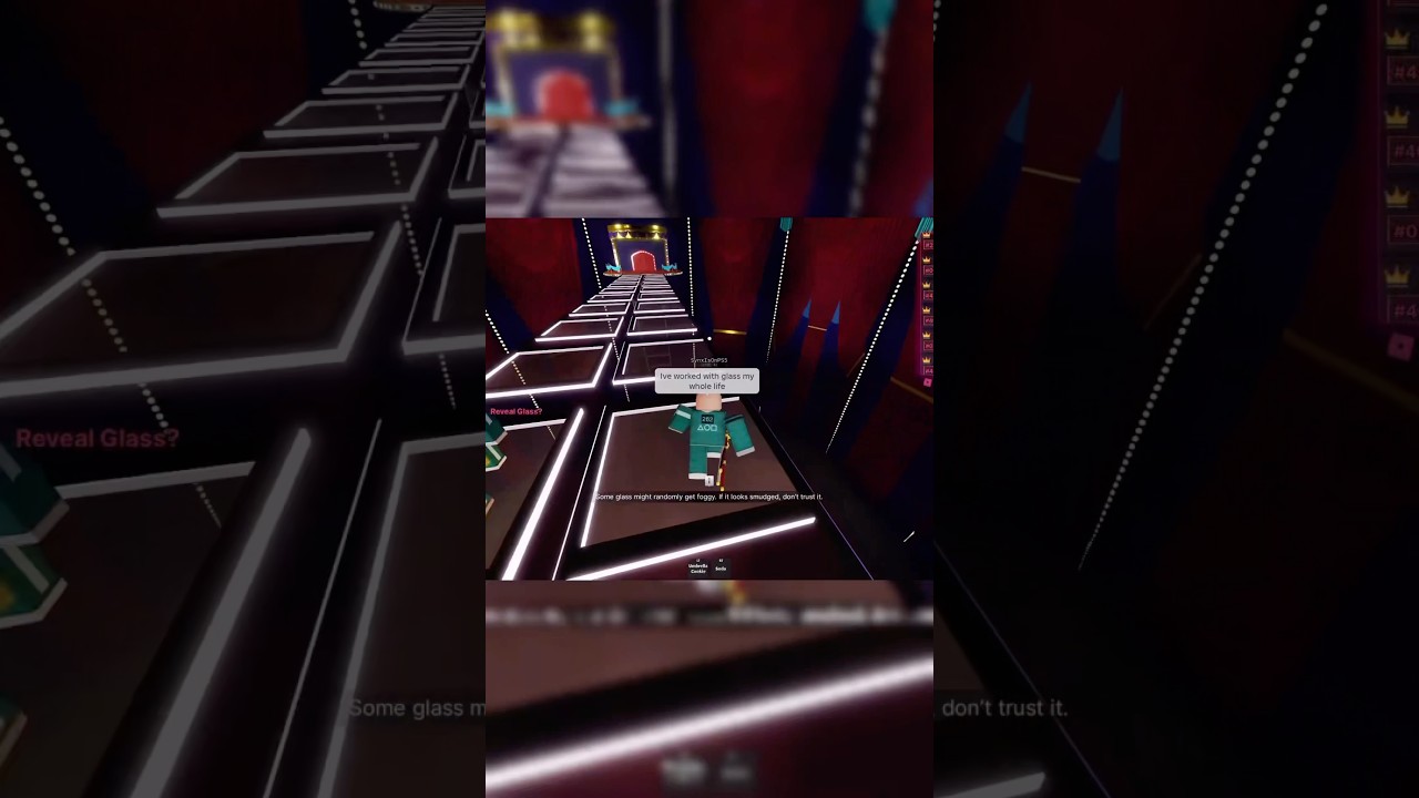 Ink game Roblox glass bridge #roblox #inkgames #robloxedit #robloxshorts #squidgame #squidgame2