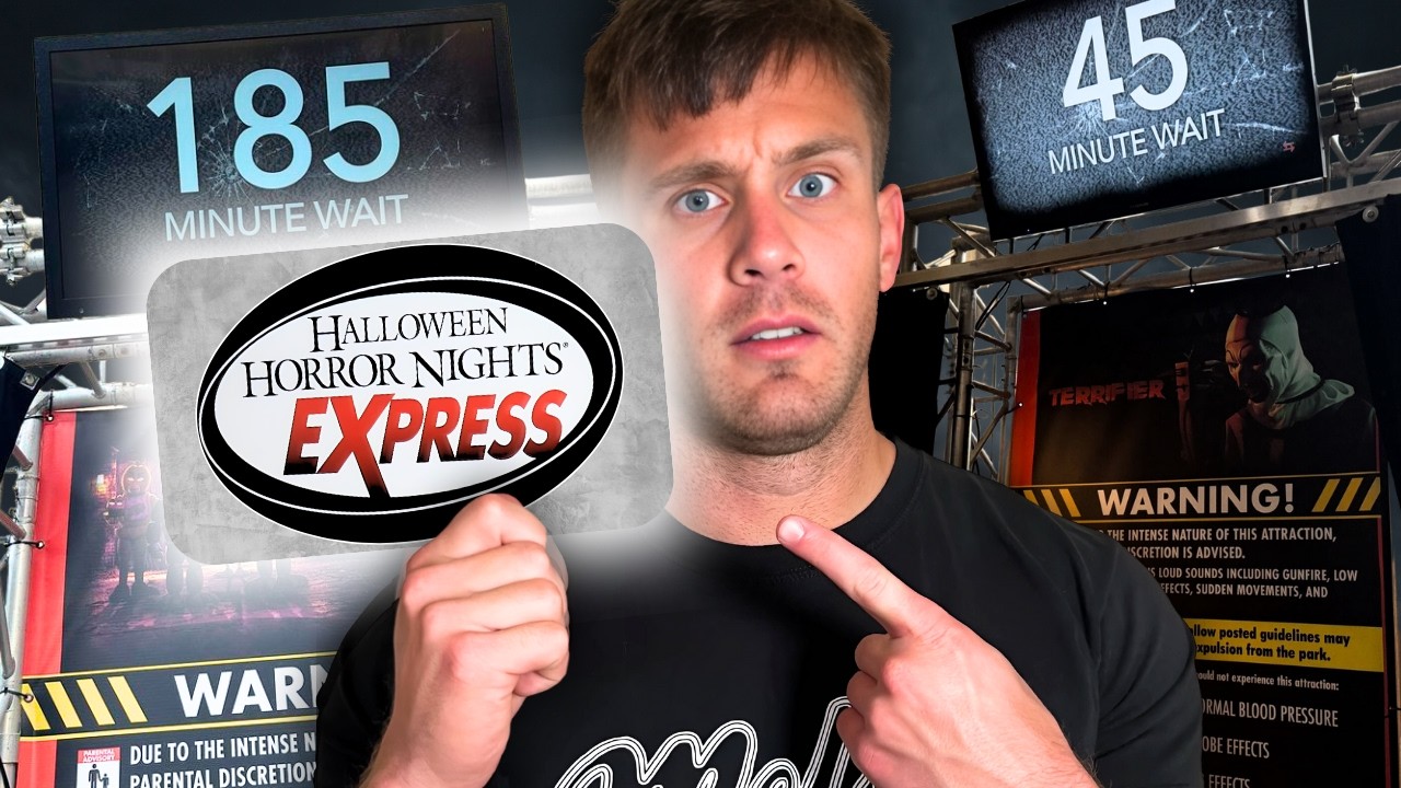 Halloween Horror Nights 2025 Express Pass  | Is It REALLY Worth The Money?!