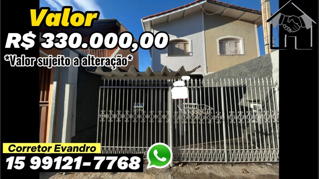 CASA A VENDA EM BAIRRO MUITO TRANQUILO, Vila Doutor Laurindo,  Tatuí/SP