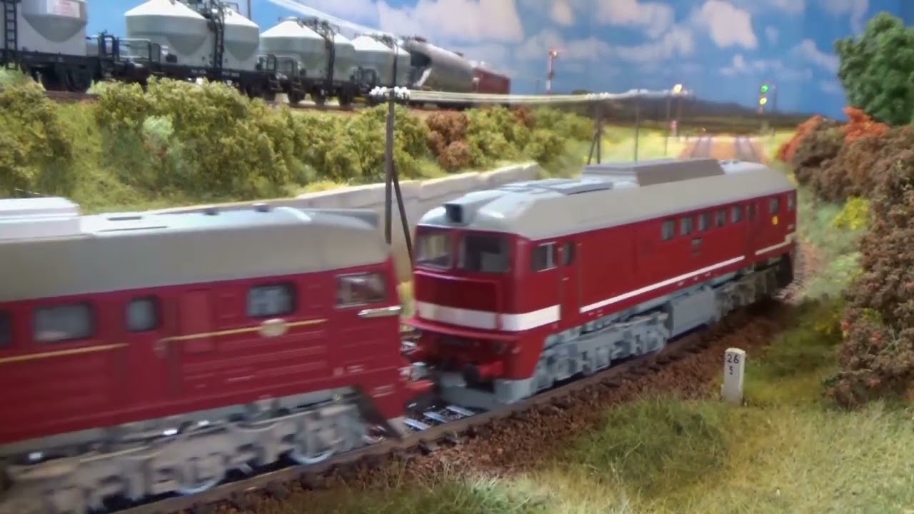 Anlagenbetrieb auf der H0-Moba Güsten am 17.03.2019