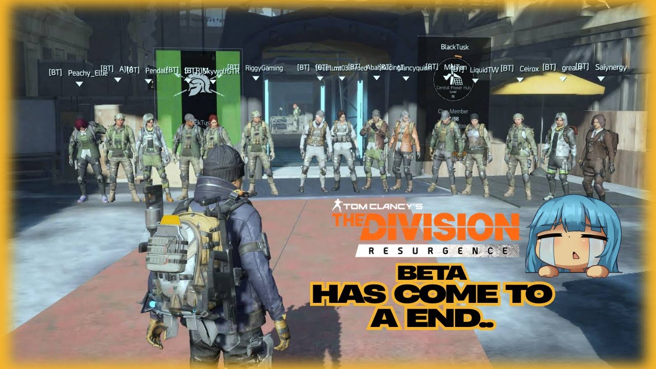 The Division Resurgence Beta Has Ended