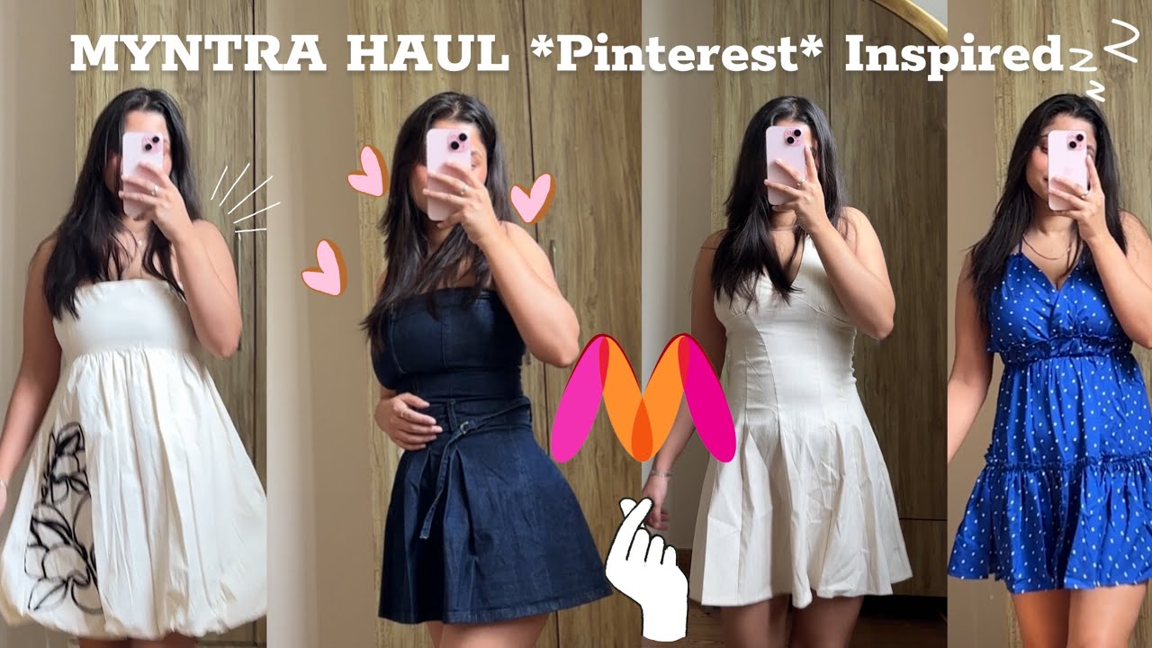 HUGE MYNTRA BIRTHDAY DRESS HAUL😍 | Ruchie