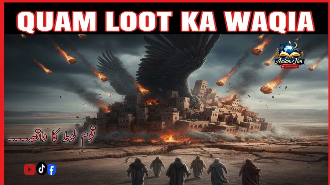 Qaum-e-Lootؑ ka Qissa Azaab-e-Ilahi ki Woh Dastaan jis ne Zameen ka Naqsha Badal Diya Full story) 🔥🌍