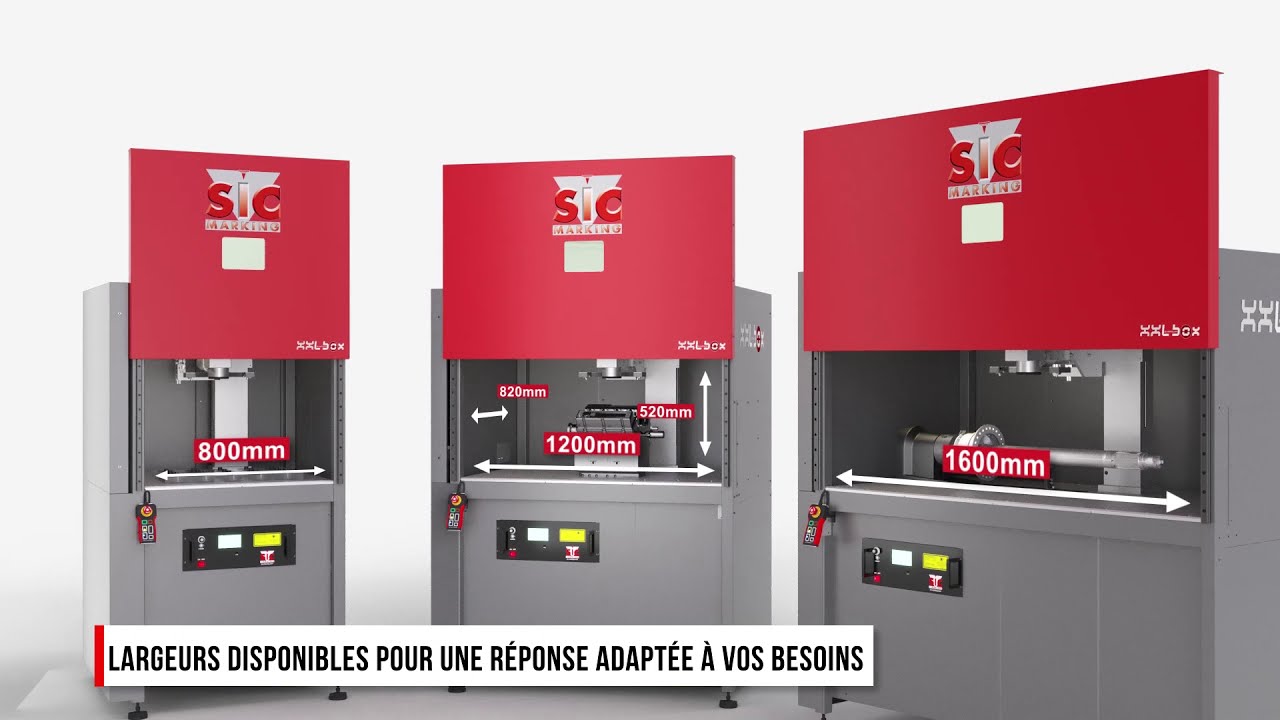 SIC MARKING Station de Marquage Laser XXL BOX FR