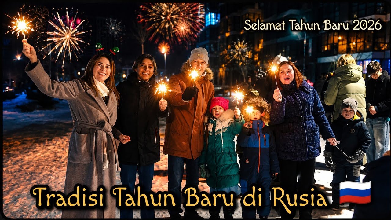 BEGINI TERNYATA TRADISI TAHUN BARUAN DI RUSIA