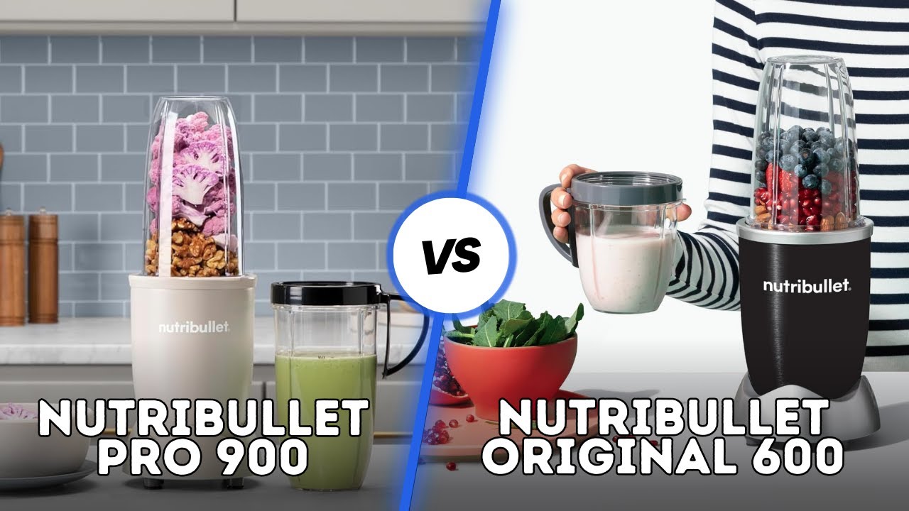 Nutribullet 600 vs 900: &iquest;Cu&aacute;l batidora personal te conviene m&aacute;s?