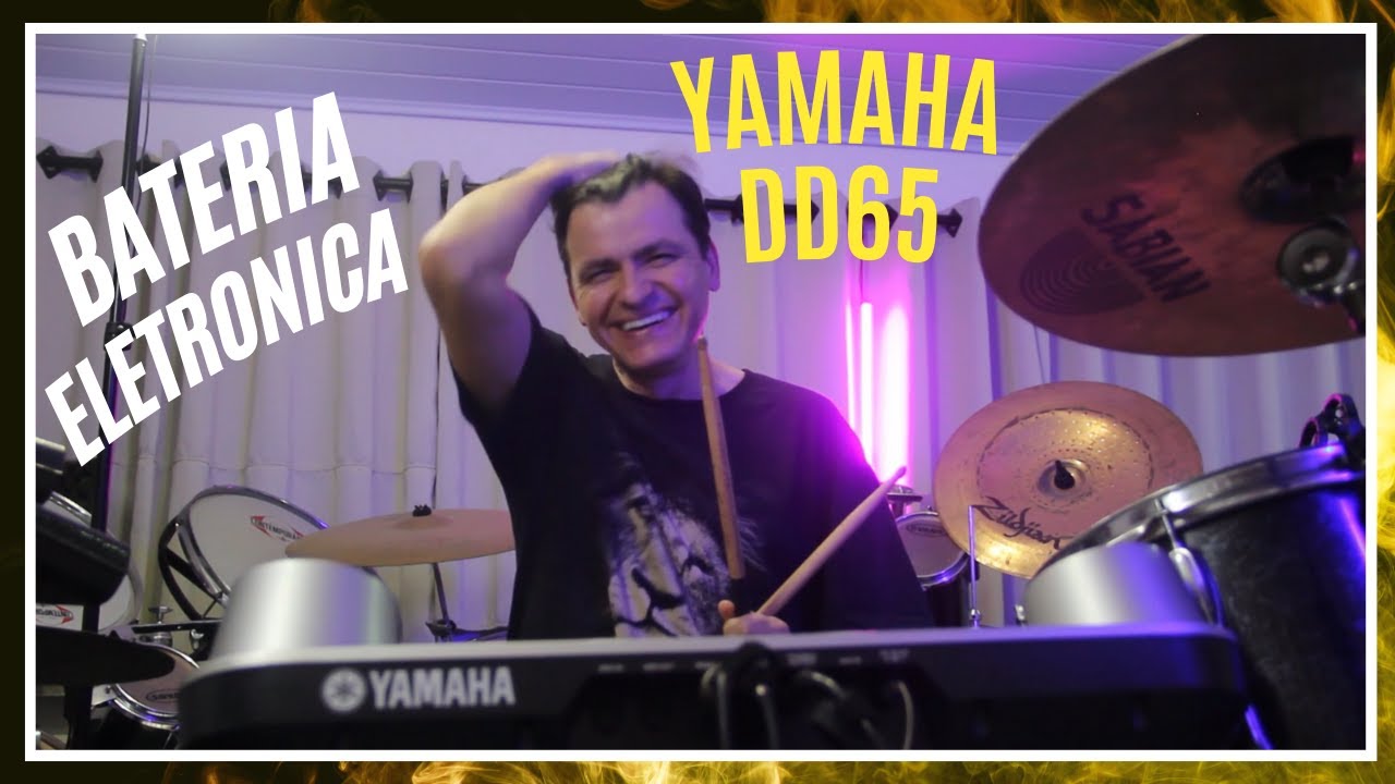 Bateria Eletronica  Yamaha DD65