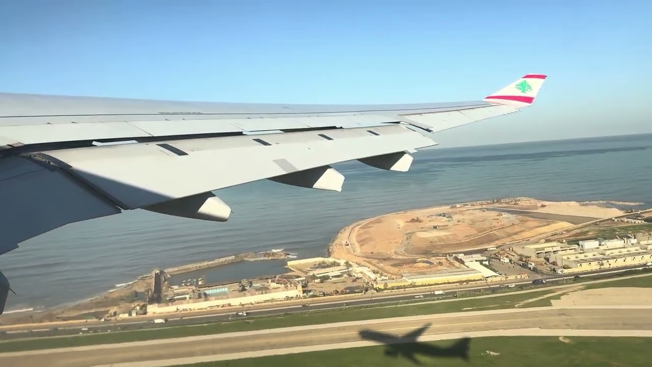 MEA Middle East Airlines Airbus A330-200 OD-MEE takeoff Beirut Airport