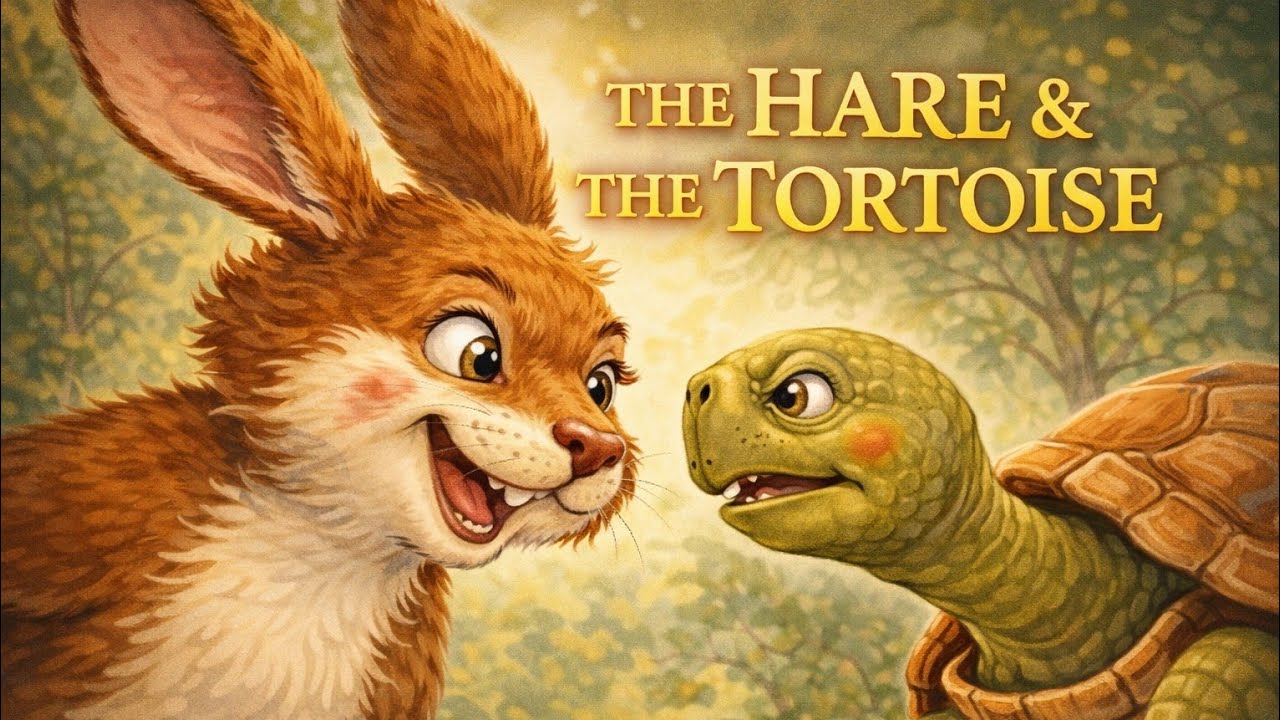 🌙 The Hare & The Tortoise - The Tortoise & The Hare - With Grammy 💛