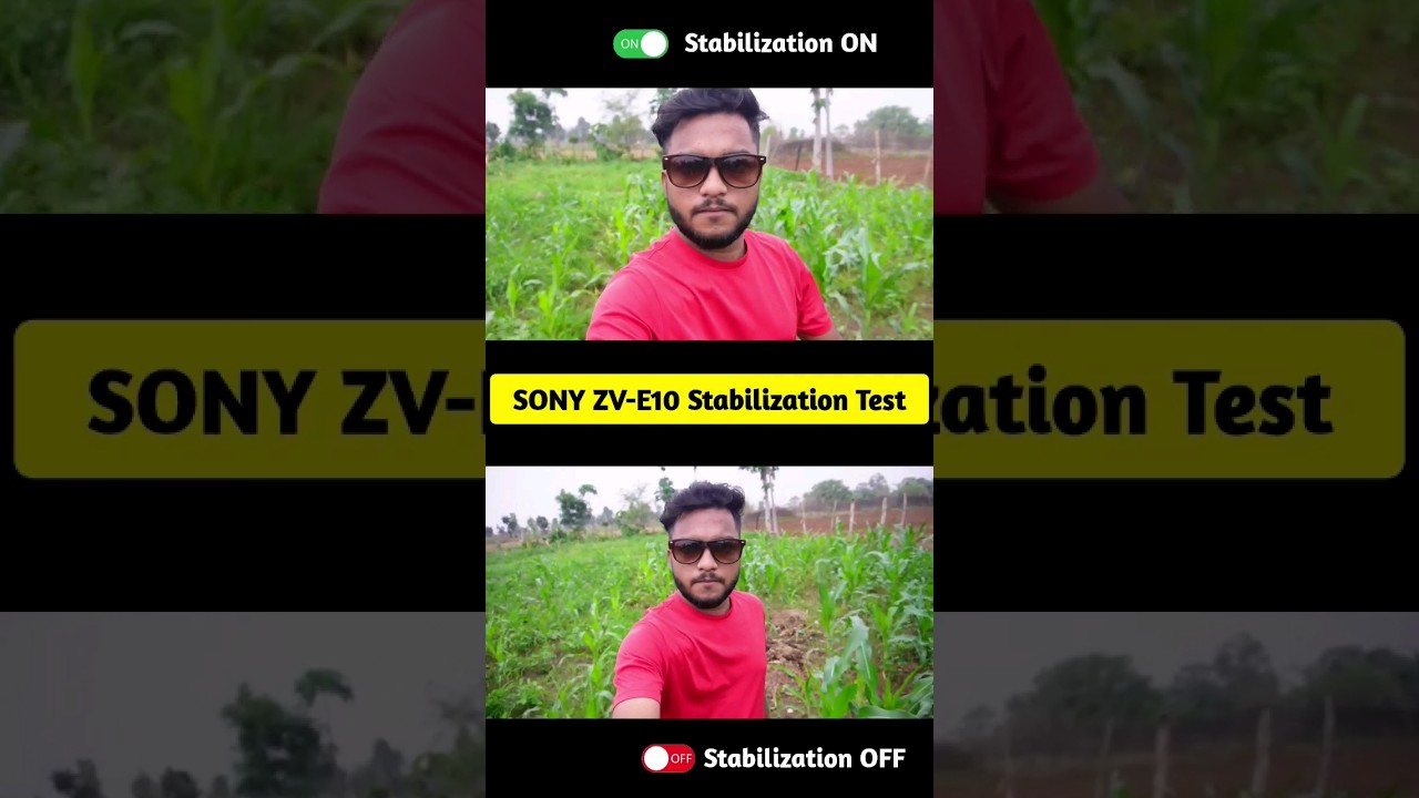 Sony Zv-e10 Stabilization Test #stabilization #sonyzve10 #camera