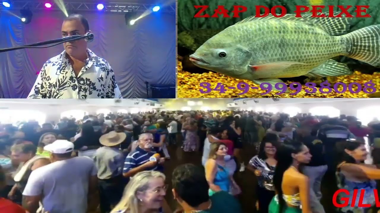 Gilvan e Gilmar na matine Ituiutaba clube