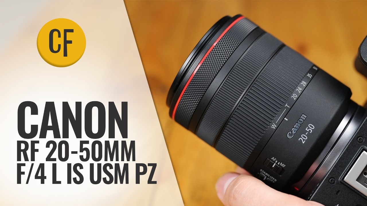 Обзор объектива Canon RF 20-50mm f/4 L IS USM PZ