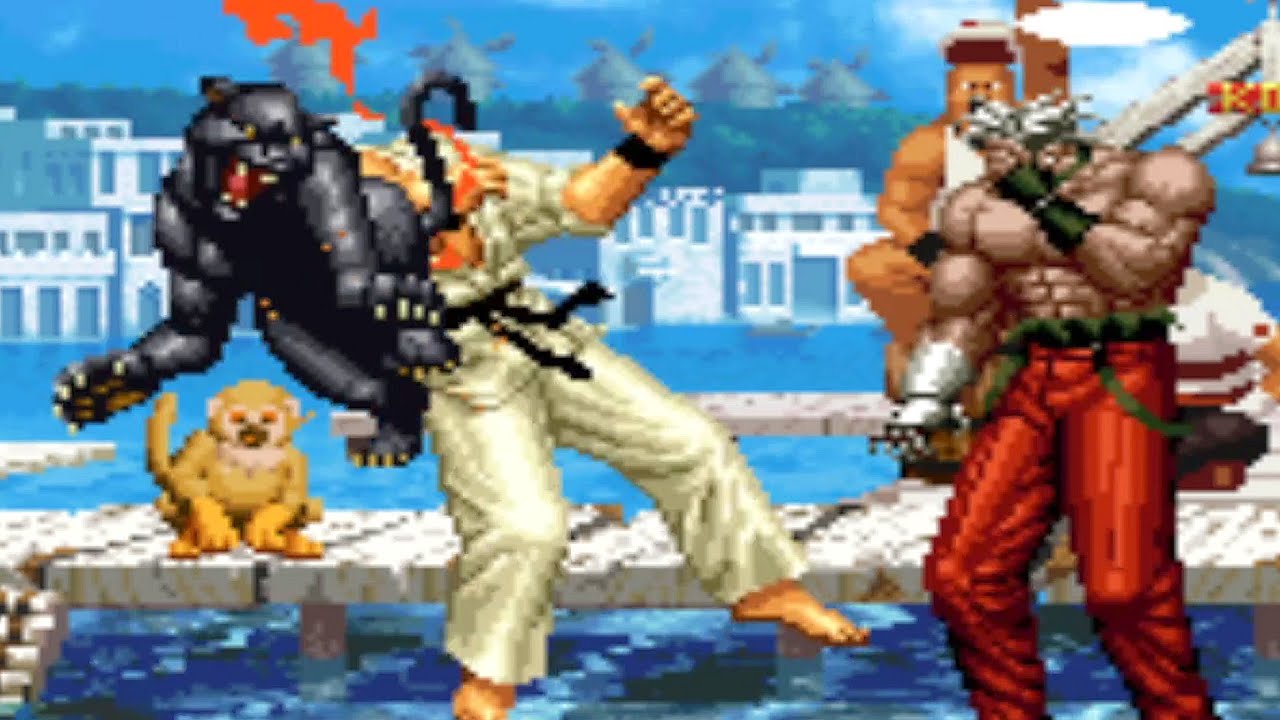 King of Fighters '95 [Arcade] - play as proper Boss Team duo
