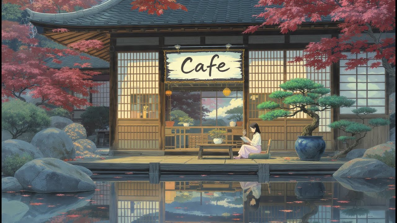 🔴 LIVE | Study & Work Music | Warm Cafe Ambience