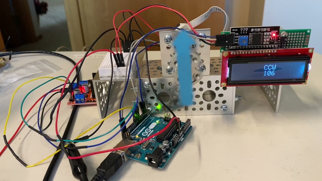 Arduino Tachometer with Direction Indicator using Timer Interrupt
