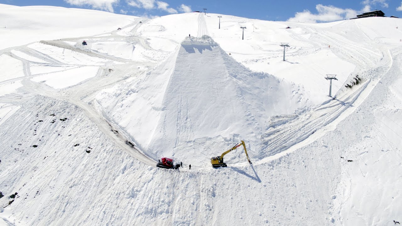 How to build the biggest freeski jump ever | GoPro edit