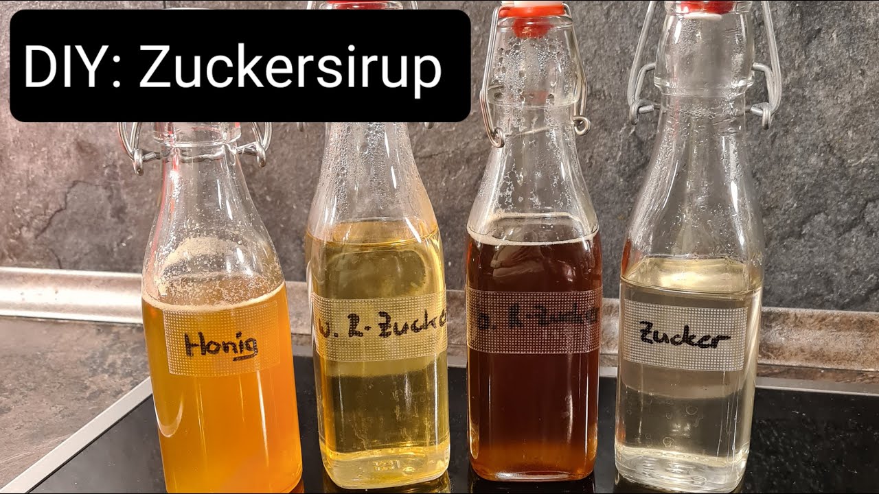 DIY: Zuckersirup selber machen