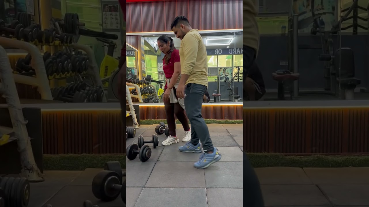 ||Lifting weights|| Gym मैं Weight Re-Rack करने की Ninja technic 😂😂😂