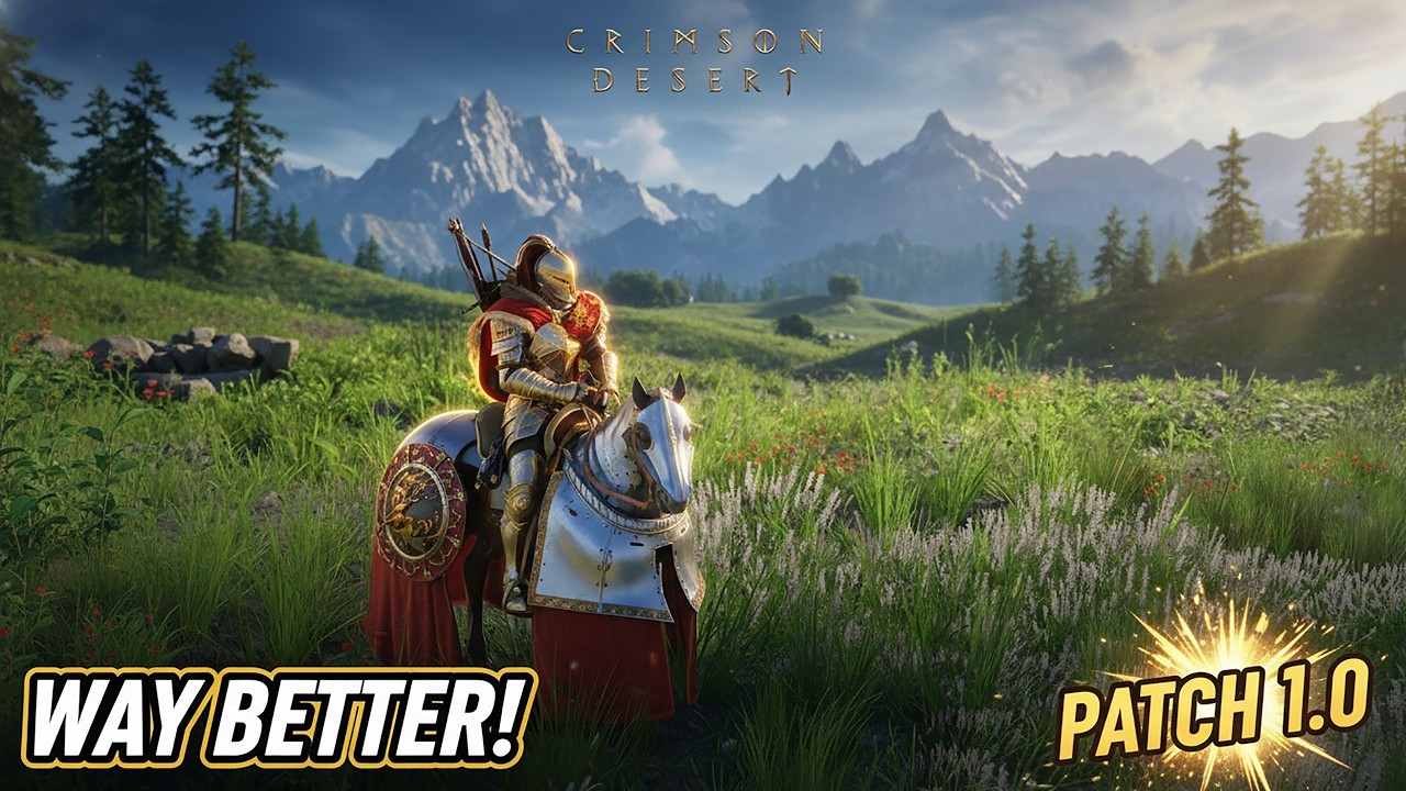Crimson Desert Just Got WAY BETTER &mdash; Patch 1.0 | Max Ray Tracing DLSS 4K | RTX 5090