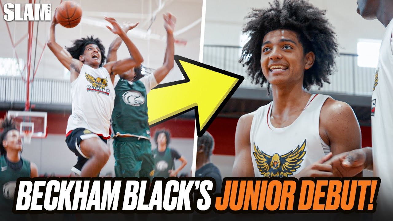 5⭐️ Beckham Black Makes Debut With His New HS Team 👀🔥