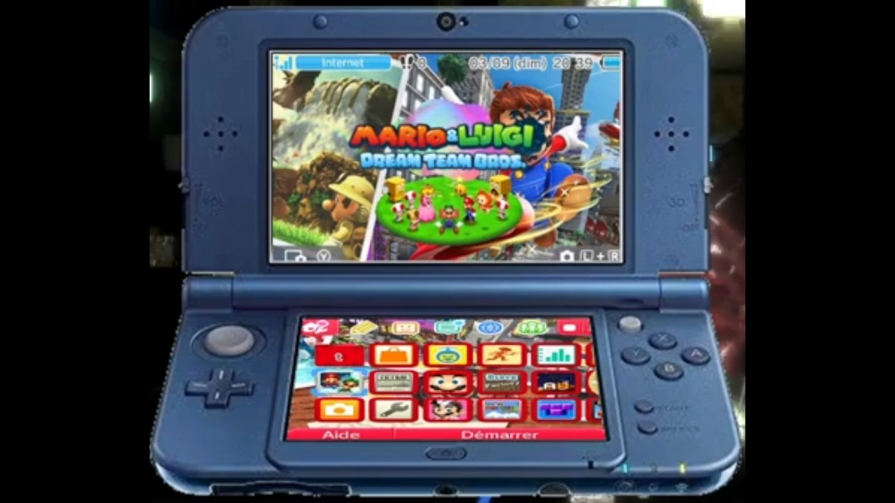 3DS - Mario & Luigi Dream Team Bros. - REAL HARDWARE