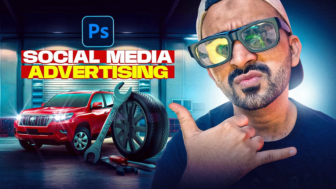 تصميم سوشيال ميديا احترافي لشركة تويوتا | Social Media Design