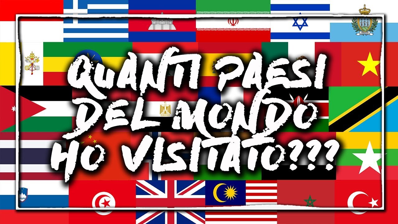 Quanti paesi del mondo ho visitato??? 🌏