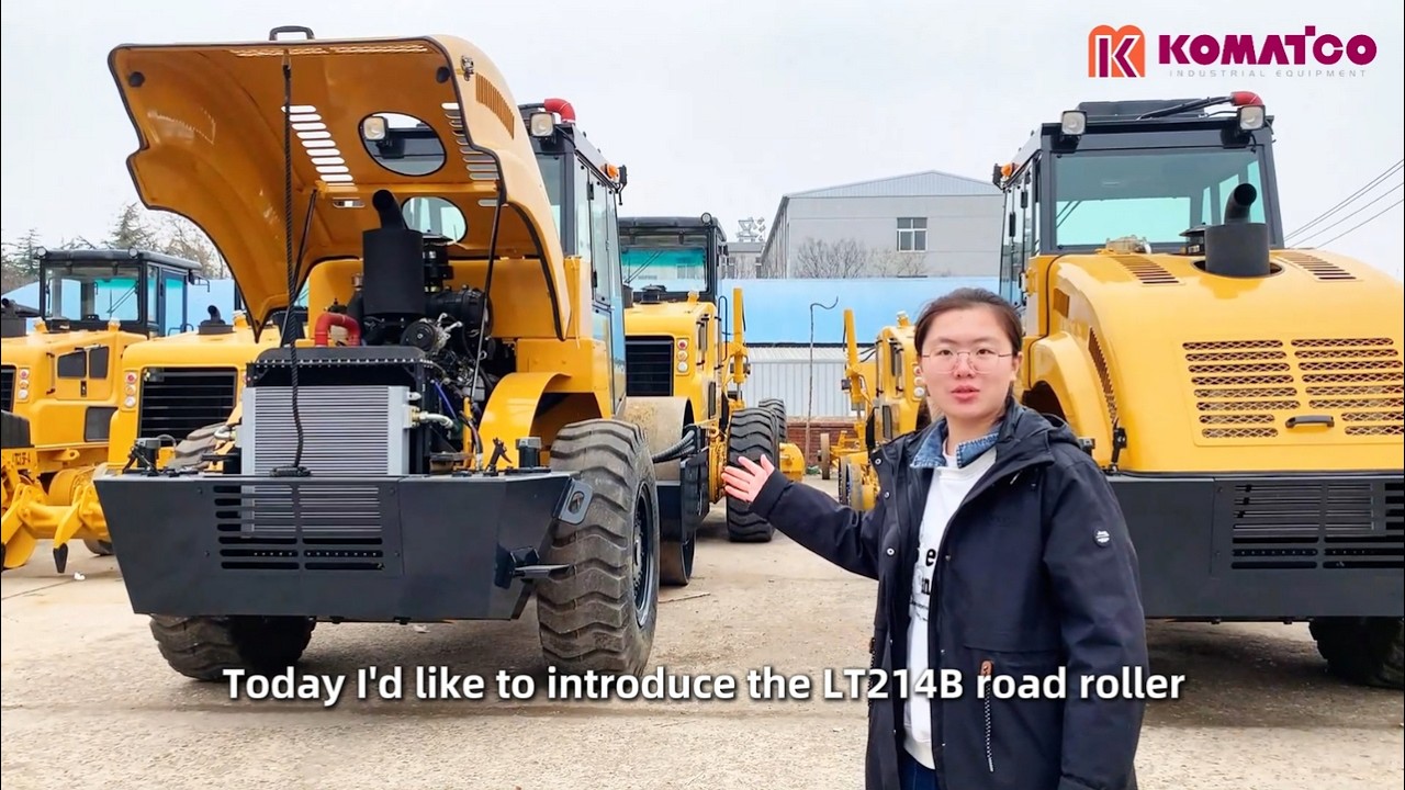 LUTONG LT214B | 14 Ton Vibratory Road Roller
