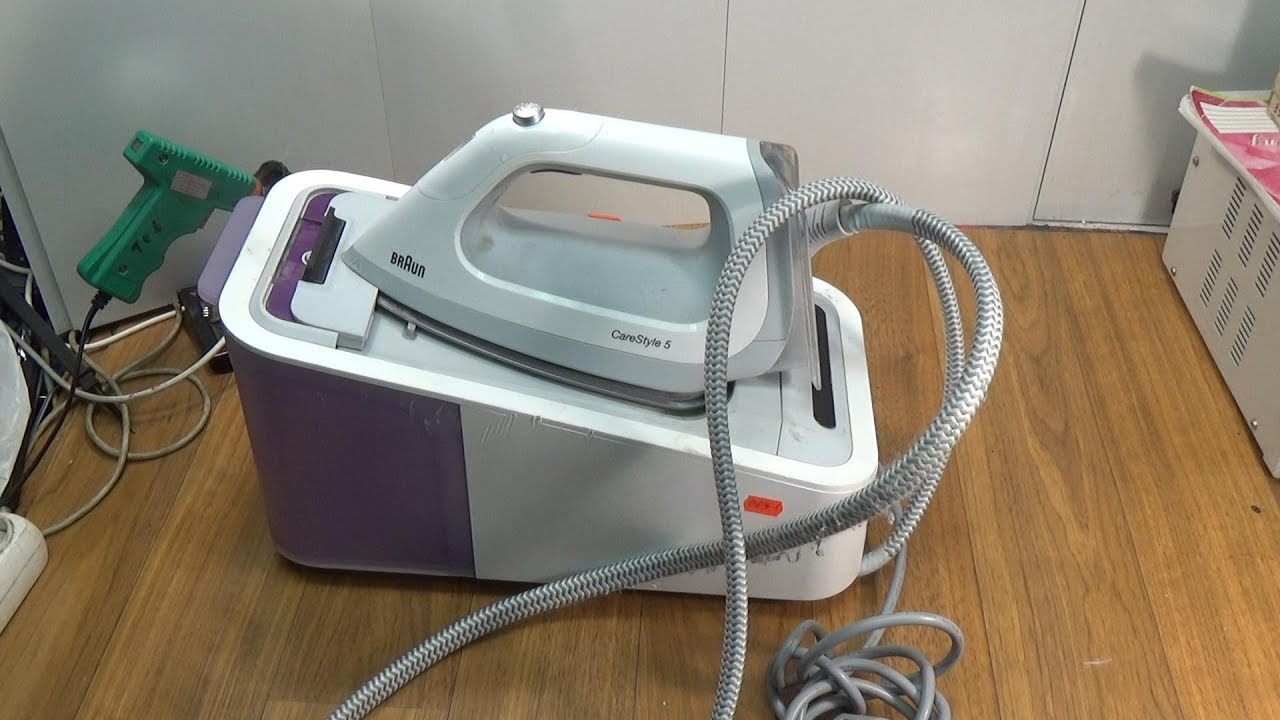 Ремонт утюга  BRAUN с парогенератором