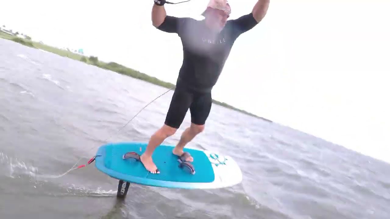Slingshot Phantasm 926 foil & Wing craft 90L Board @ Banana River 3.29.22
