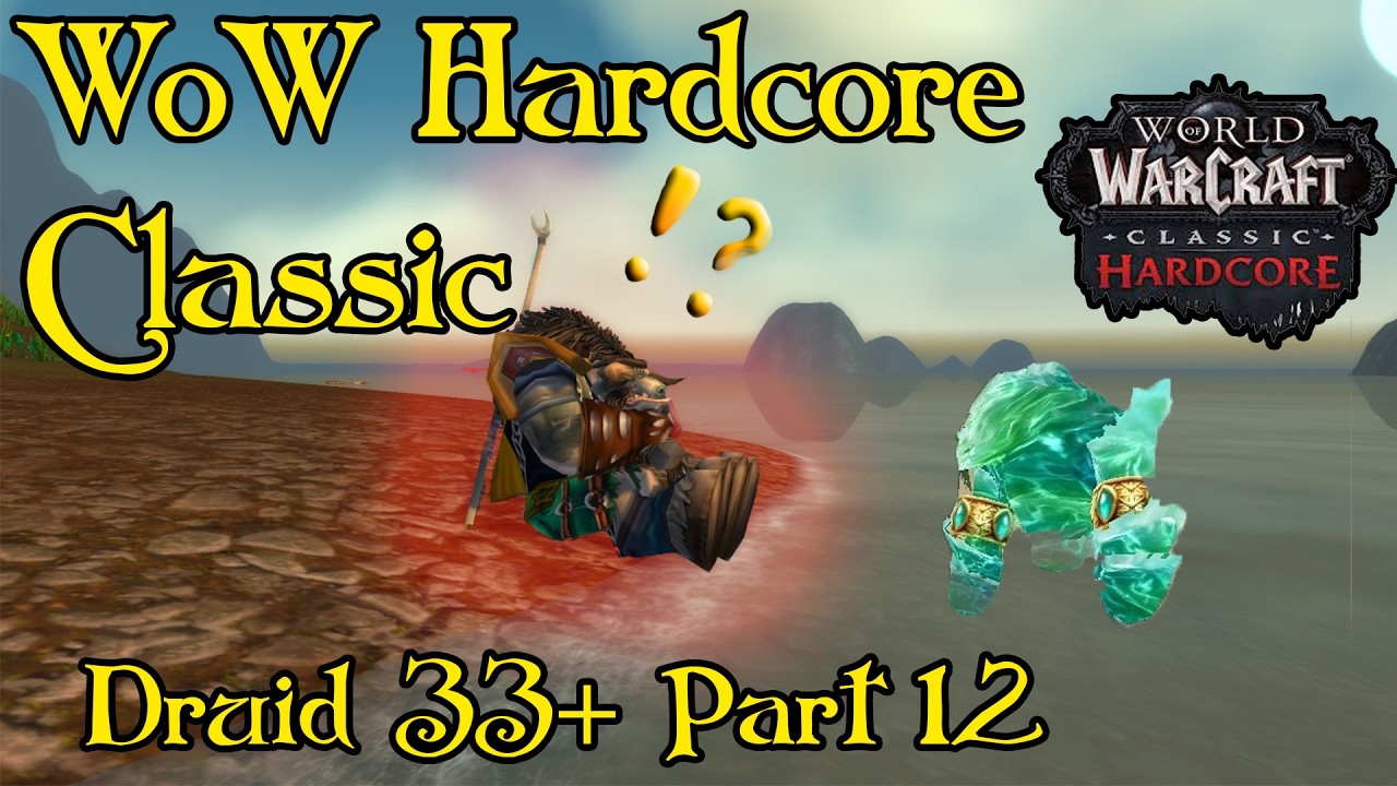 Hardcore Classic WoW - Druid Level 34-35 (Part 12) SM - GY/LIB/ARM