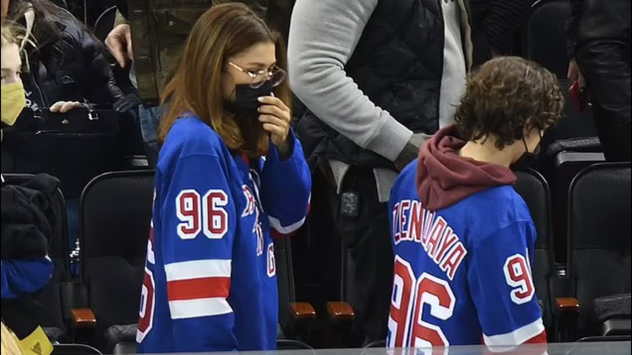 Zendaya and beau Tom Holland show their love by wearing jerseys with each other's names on the back